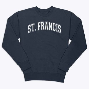 Saint Francis Xavier School Varsity Arch Premium Crewneck Sweatshirt