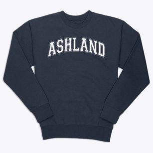 Ashland Elementary School Varsity Arch Premium Crewneck Sweatshirt