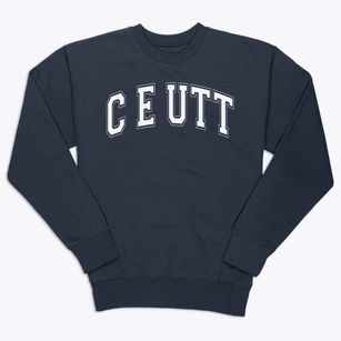 C E Utt Middle School Varsity Arch Premium Crewneck Sweatshirt