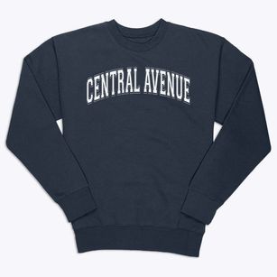 Central Avenue Elementary School Varsity Arch Premium Crewneck Sweatshirt