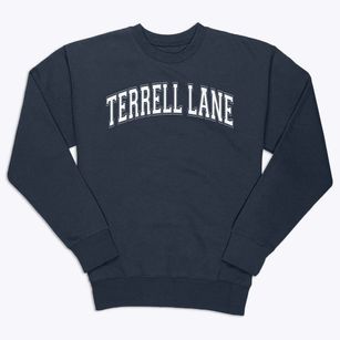 Terrell Lane Middle School Varsity Arch Premium Crewneck Sweatshirt