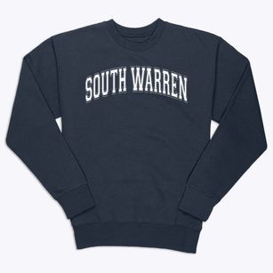 South Warren Elementary School Varsity Arch Premium Crewneck Sweatshirt