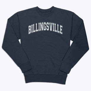 Billingsville Elementary Montessori Varsity Arch Premium Crewneck Sweatshirt