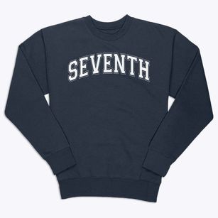 Seventh Day Adventest Christian School Varsity Arch Premium Crewneck Sweatshirt