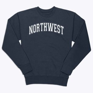 Northwest Elementary School Varsity Arch Premium Crewneck Sweatshirt