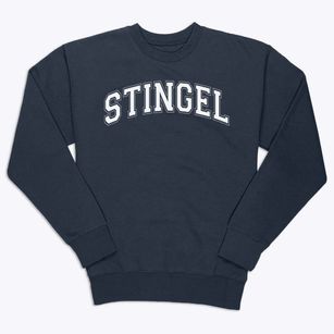 Stingel Elementary School Varsity Arch Premium Crewneck Sweatshirt
