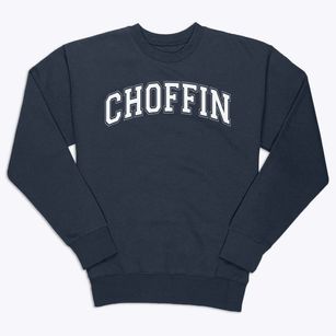 Choffin Career & Technical Center Varsity Arch Premium Crewneck Sweatshirt