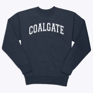 Coalgate Middle School Varsity Arch Premium Crewneck Sweatshirt