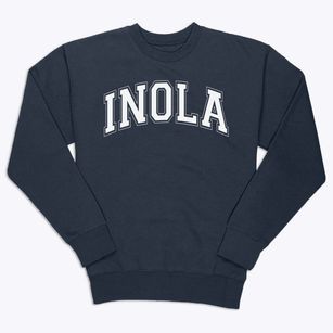 Inola Elementary School Varsity Arch Premium Crewneck Sweatshirt