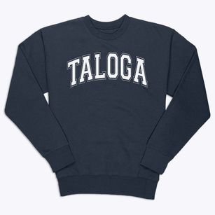 Taloga School Varsity Arch Premium Crewneck Sweatshirt