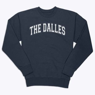 The Dalles Middle School Varsity Arch Premium Crewneck Sweatshirt