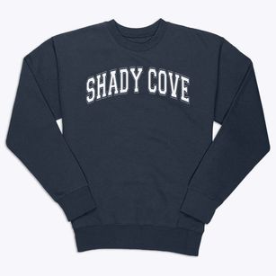 Shady Cove School Varsity Arch Premium Crewneck Sweatshirt