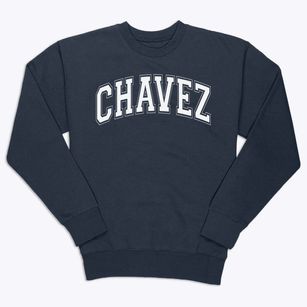 Chavez Elementary School Varsity Arch Premium Crewneck Sweatshirt