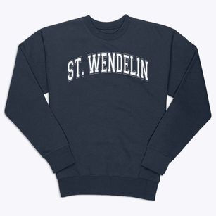 Saint Wendelin School Varsity Arch Premium Crewneck Sweatshirt