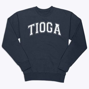 Tioga Middle School Varsity Arch Premium Crewneck Sweatshirt