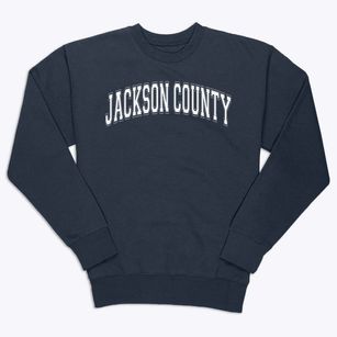 Jackson County Middle School Varsity Arch Premium Crewneck Sweatshirt