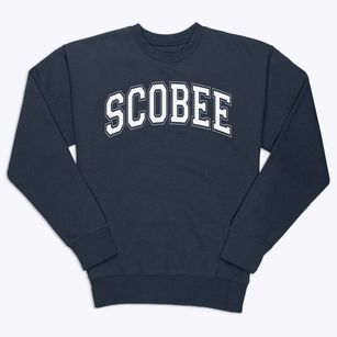 Francis Scobee Junior High School Varsity Arch Premium Crewneck Sweatshirt