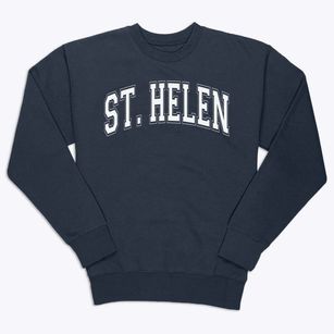 Saint Helen Catholic School Varsity Arch Premium Crewneck Sweatshirt