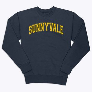 Sunnyvale Elementary School Varsity Arch Premium Crewneck Sweatshirt