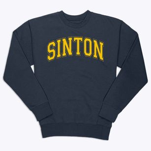 Sinton Elementary School Varsity Arch Premium Crewneck Sweatshirt