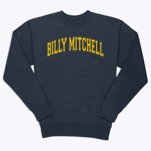 Billy Mitchell Elementary School Varsity Arch Premium Crewneck Sweatshirt