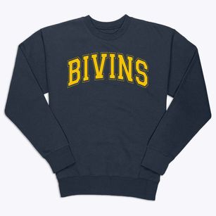 Bivins Elementary School Varsity Arch Premium Crewneck Sweatshirt