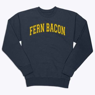 Fern Bacon Middle School Varsity Arch Premium Crewneck Sweatshirt