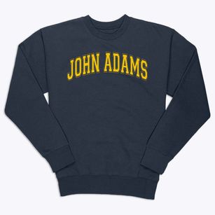 John Adams Elementary School Varsity Arch Premium Crewneck Sweatshirt