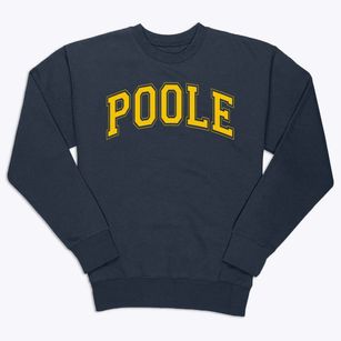 Poole Middle School Varsity Arch Premium Crewneck Sweatshirt