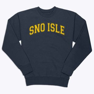 Sno Isle Vocational Skills Center Varsity Arch Premium Crewneck Sweatshirt