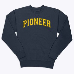 Pioneer Elementary School Varsity Arch Premium Crewneck Sweatshirt