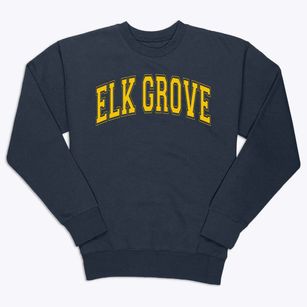 Elk Grove High School Varsity Arch Premium Crewneck Sweatshirt