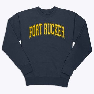 Fort Rucker Primary School Varsity Arch Premium Crewneck Sweatshirt