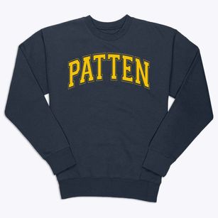 Patten Academy Of Christian Education Varsity Arch Premium Crewneck Sweatshirt