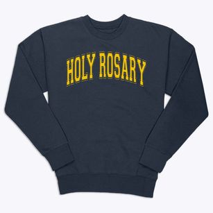 Holy Rosary Academy Varsity Arch Premium Crewneck Sweatshirt