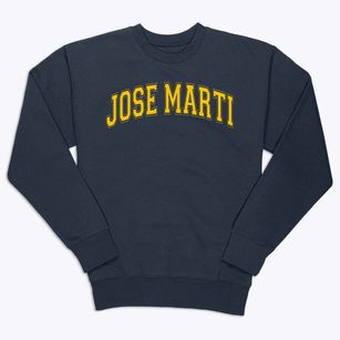 Jose Marti Mast 6-12 School Varsity Arch Premium Crewneck Sweatshirt