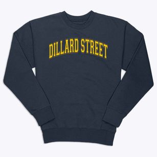 Dillard Street Elementary School Varsity Arch Premium Crewneck Sweatshirt