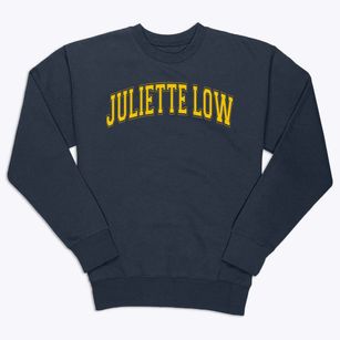 Juliette Low Elementary School Varsity Arch Premium Crewneck Sweatshirt