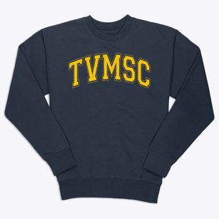 Treasure Valley Math And Science Center Varsity Arch Premium Crewneck Sweatshirt