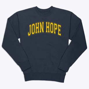 John Hope College Prep High School Varsity Arch Premium Crewneck Sweatshirt