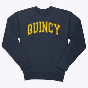 Quincy High School Varsity Arch Premium Crewneck Sweatshirt