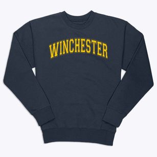Winchester Village Elementary School Varsity Arch Premium Crewneck Sweatshirt