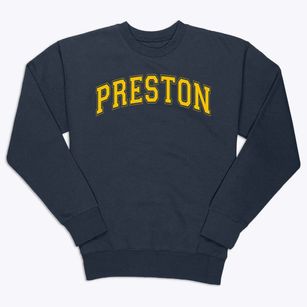 Preston High School Varsity Arch Premium Crewneck Sweatshirt
