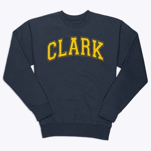 Clark Elementary School Varsity Arch Premium Crewneck Sweatshirt