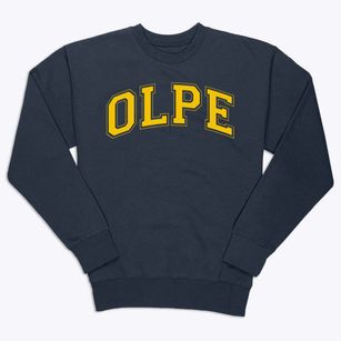 Olpe Elementary School Varsity Arch Premium Crewneck Sweatshirt