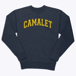 Camalet Charter School Varsity Arch Premium Crewneck Sweatshirt