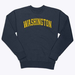 Washington Elementary School Varsity Arch Premium Crewneck Sweatshirt