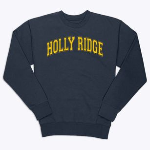 Holly Ridge School Varsity Arch Premium Crewneck Sweatshirt