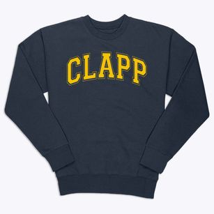 Clapp Elementary School Varsity Arch Premium Crewneck Sweatshirt