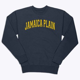 Jamaica Plain High School Varsity Arch Premium Crewneck Sweatshirt